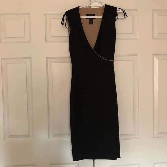 Express Black and Tan reversible dress - Picture 1 of 6